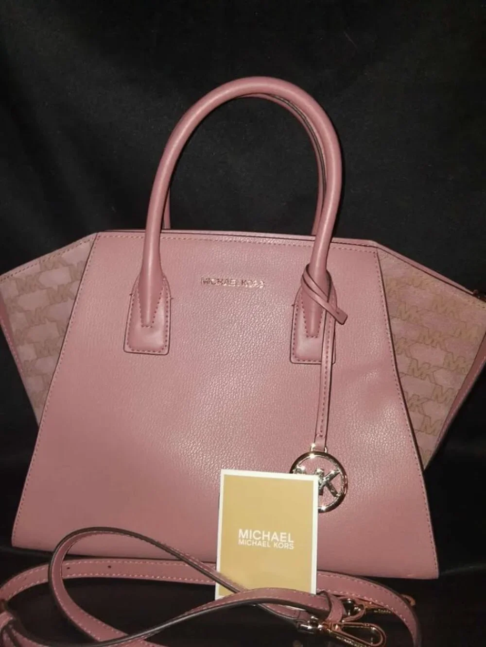Pink Leather Michael Kors Purse